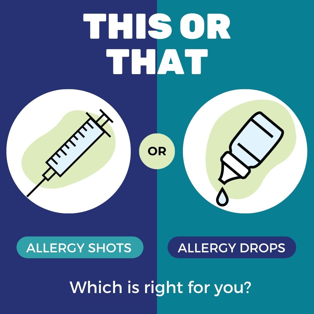 Allergy Drops or Allergy Shots