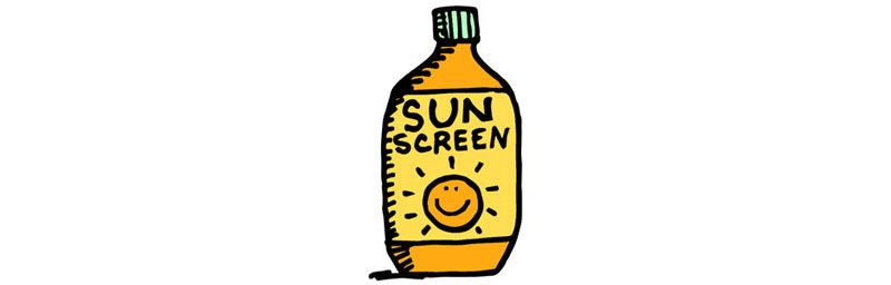 Don’t forget your sunscreen!